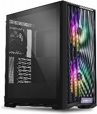 Кутия Lian Li LANCOOL 215 Mid-Tower Tempered Glass Черна