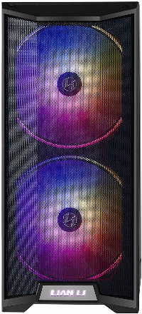 Кутия Lian Li LANCOOL 215 Mid-Tower Tempered Glass Черна