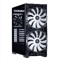 Кутия Lian Li LANCOOL 215 Mid-Tower Tempered Glass Черна