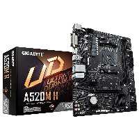 Дънна платка GIGABYTE A520M H