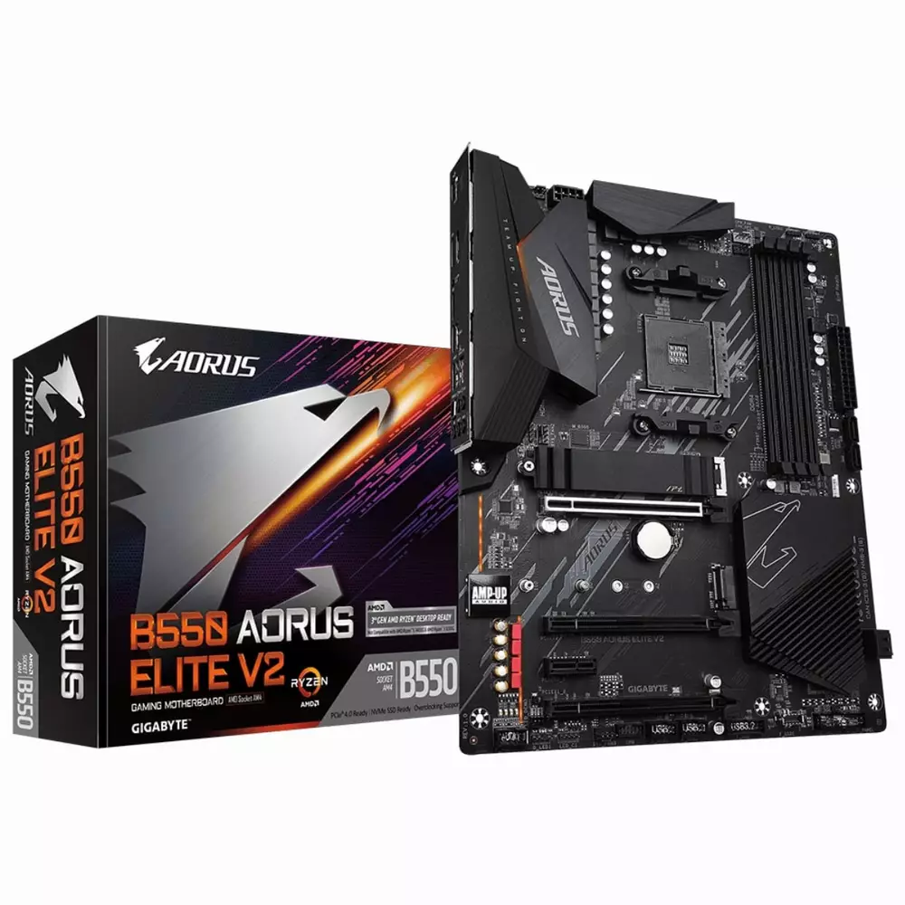 Дънна платка GIGABYTE B550 AORUS ELITE V2