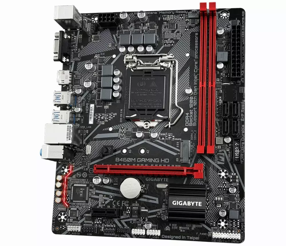 Дънна платка GIGABYTE B460M GAMING HD