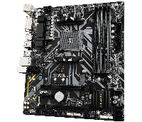 Дънна платка GIGABYTE B450M DS3H V2