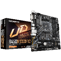 Дънна платка GIGABYTE B450M DS3H V2