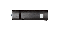 Безжичен Wireless адаптер D-Link DWA-182, Dual band MU-MIMO, AC 1200, 2.4/ 5GHz, USB 3.0, Черен