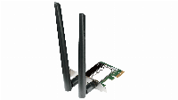 Безжичен Wireless адаптер D-Link DWA-582, Dual band, AC 1200, 2.4/ 5GHz,  PCI Express