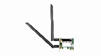 Безжичен Wireless адаптер D-Link DWA-582, Dual band, AC 1200, 2.4/ 5GHz,  PCI Express
