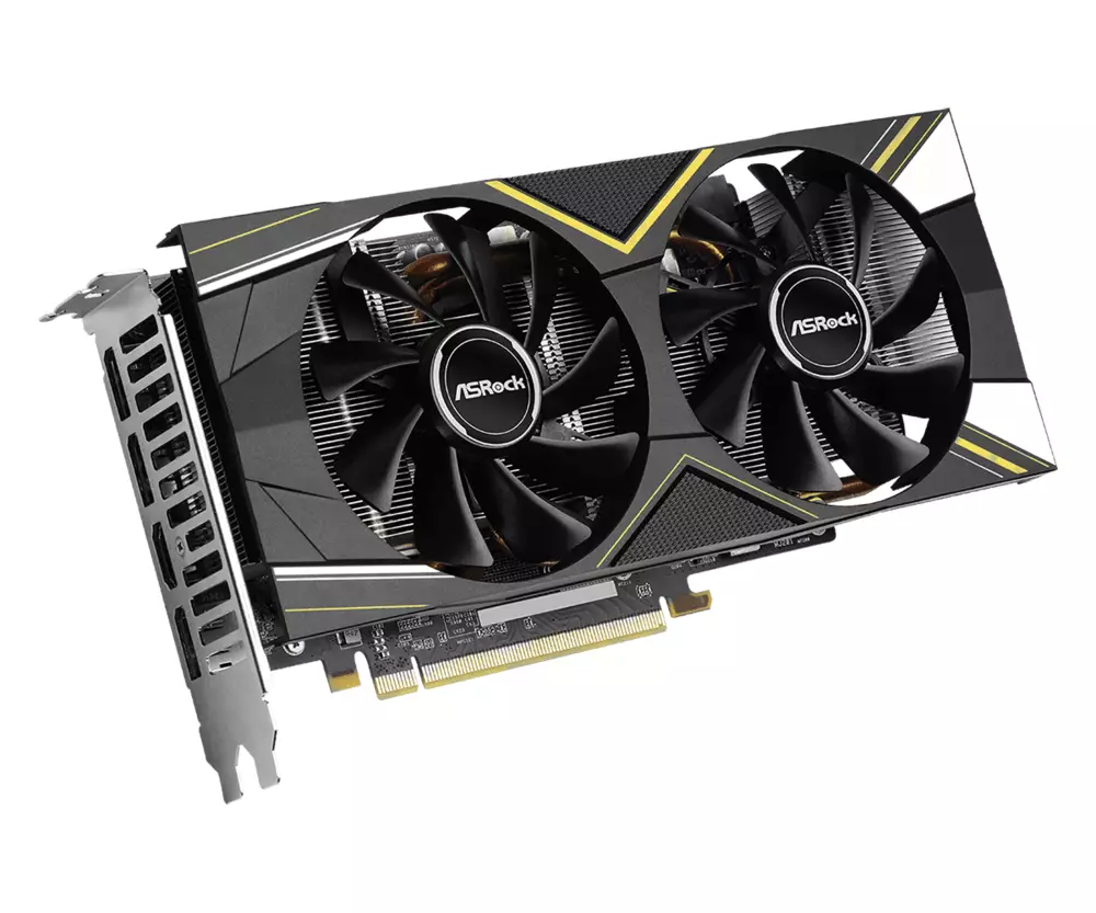 Видео карта Asrock Radeon RX 5600 XT Challenger D 6G OC
