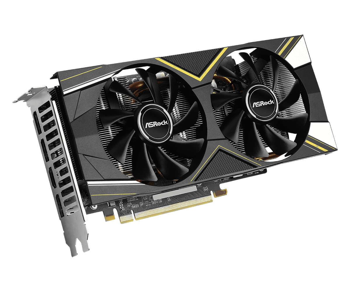 Видео карта Asrock Radeon RX 5600 XT Challenger D 6G OC