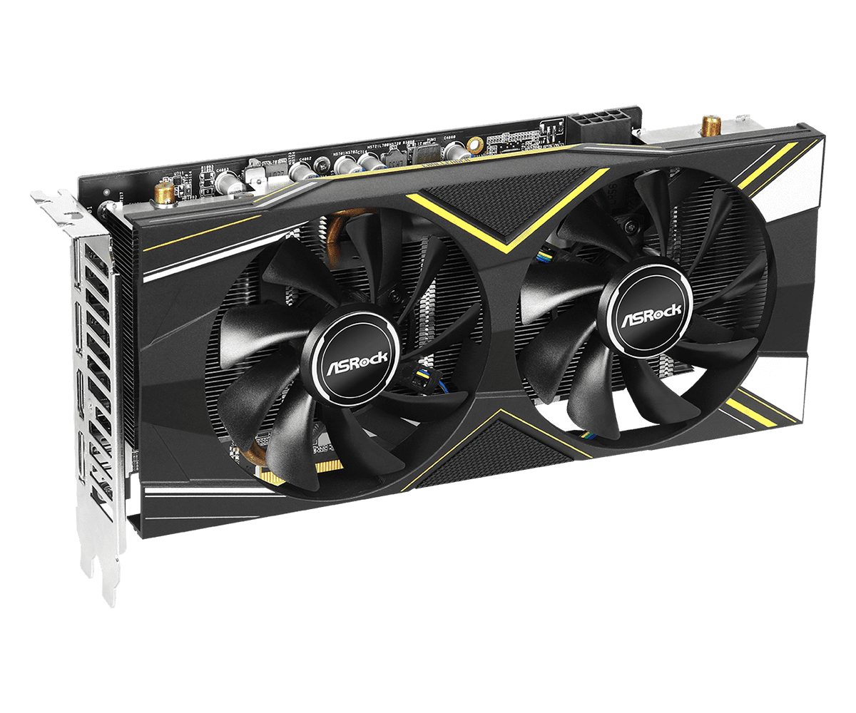 Видео карта Asrock Radeon RX 5600 XT Challenger D 6G OC