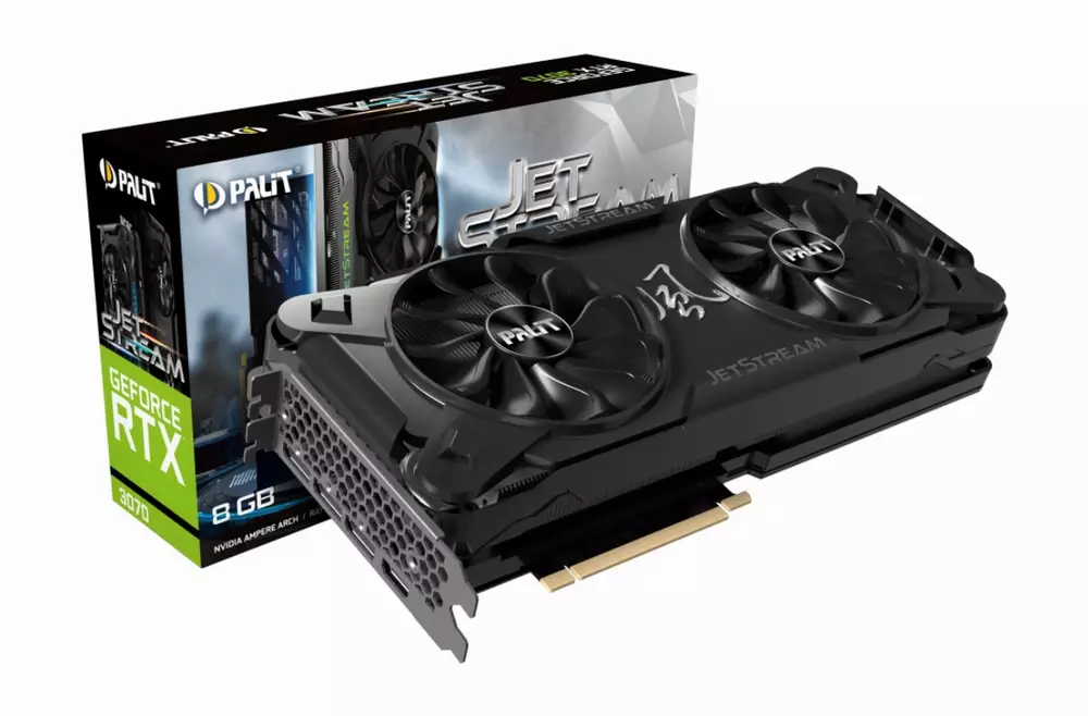 Видео карта PALIT GeForce RTX 3070 JetStream 8GB LHR