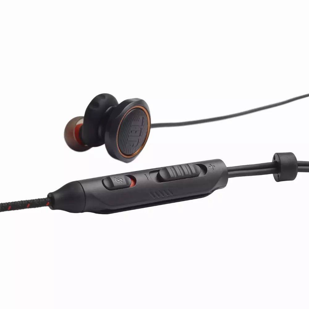 Геймърски слушалки тапи с микрофон JBL Quantum 50, Черен