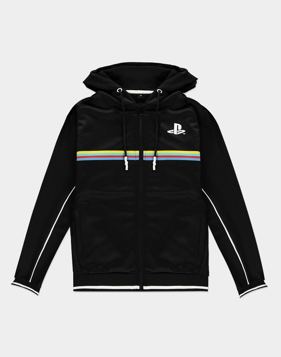 Суитчър Playstation - Color Stripe Men's Hoodie - L