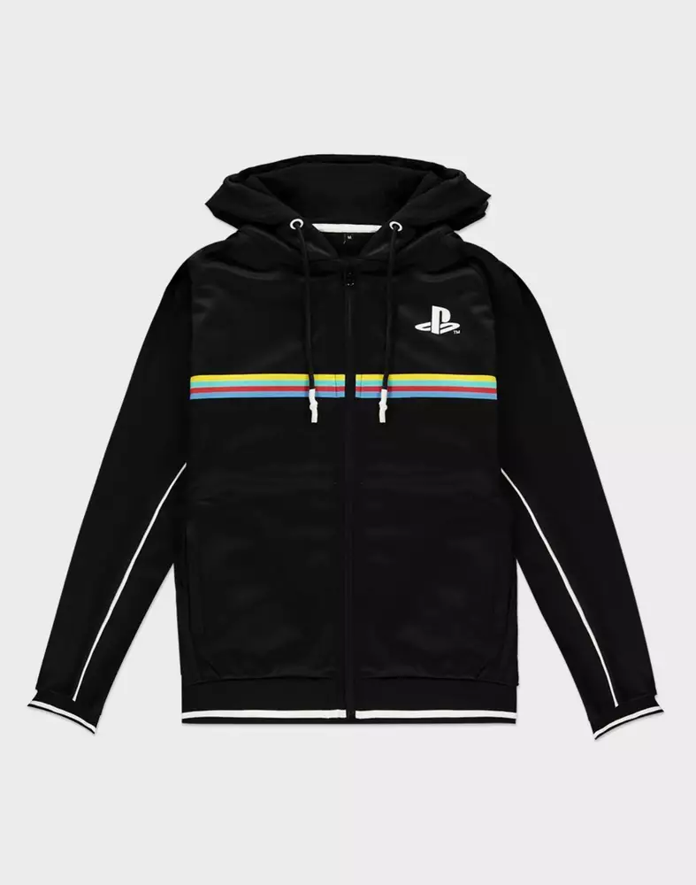 Суитчър Playstation - Color Stripe Men's Hoodie - XL