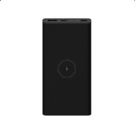Външна батерия Xiaomi Mi Essential, 10000 mAh, безжично зареждане, USB-C, USB, 9V/2A, Черна