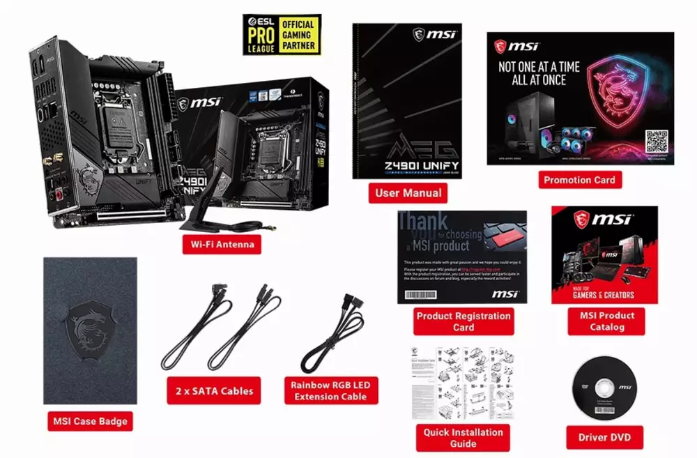 Дънна платка MSI MEG Z490I UNIFY
