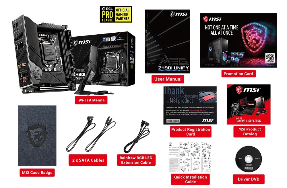 Дънна платка MSI MEG Z490I UNIFY