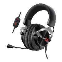 Слушалки с микрофон CREATIVE SoundblasterX H5, Черен