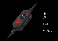 Слушалки с микрофон CREATIVE SoundblasterX H5, Черен