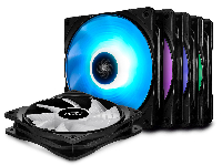 Комплект вентилатори DeepCool RF120M RGB Fan Pack 5-in-1 5x120mm