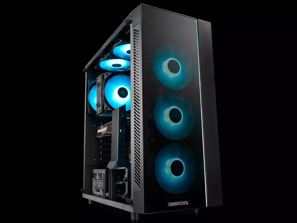 Комплект вентилатори DeepCool RF120M RGB Fan Pack 5-in-1 5x120mm