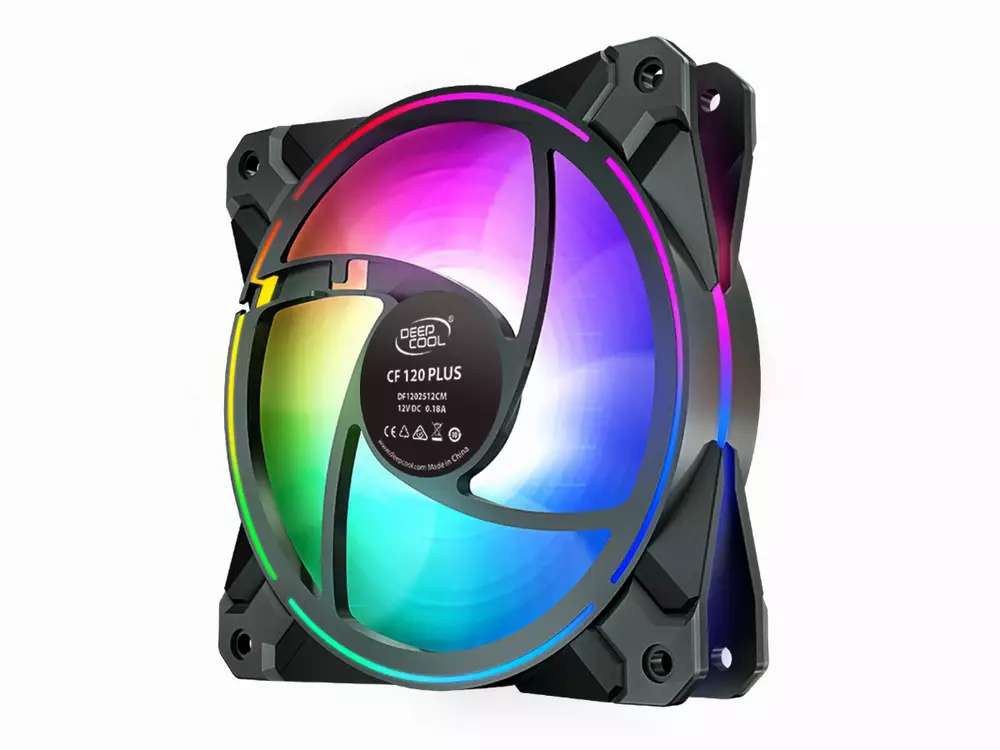 Вентилатори DeepCool CF120 PLUS aRGB Fan Pack 3-in-1 3x120mm with controller