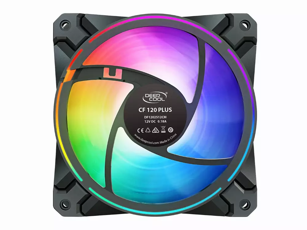 Вентилатори DeepCool CF120 PLUS aRGB Fan Pack 3-in-1 3x120mm with controller