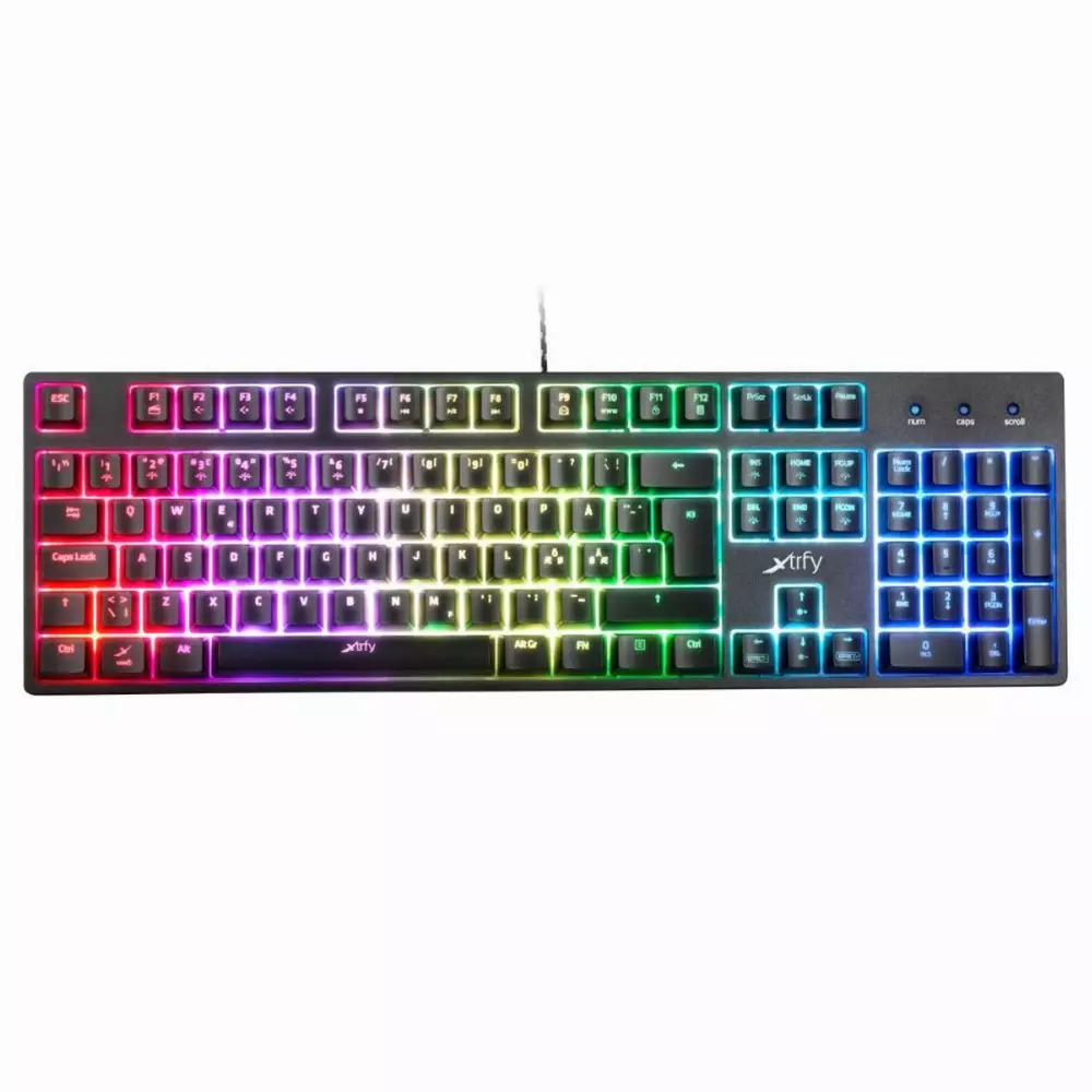 Геймърскa полу-механична клавиатура Xtrfy K3 RGB US Layout