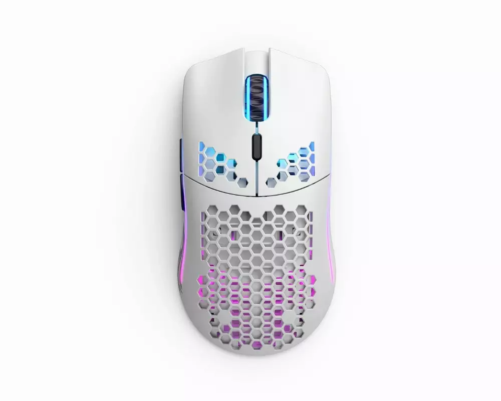 Геймърска мишка Glorious Model O Wireless Matte White