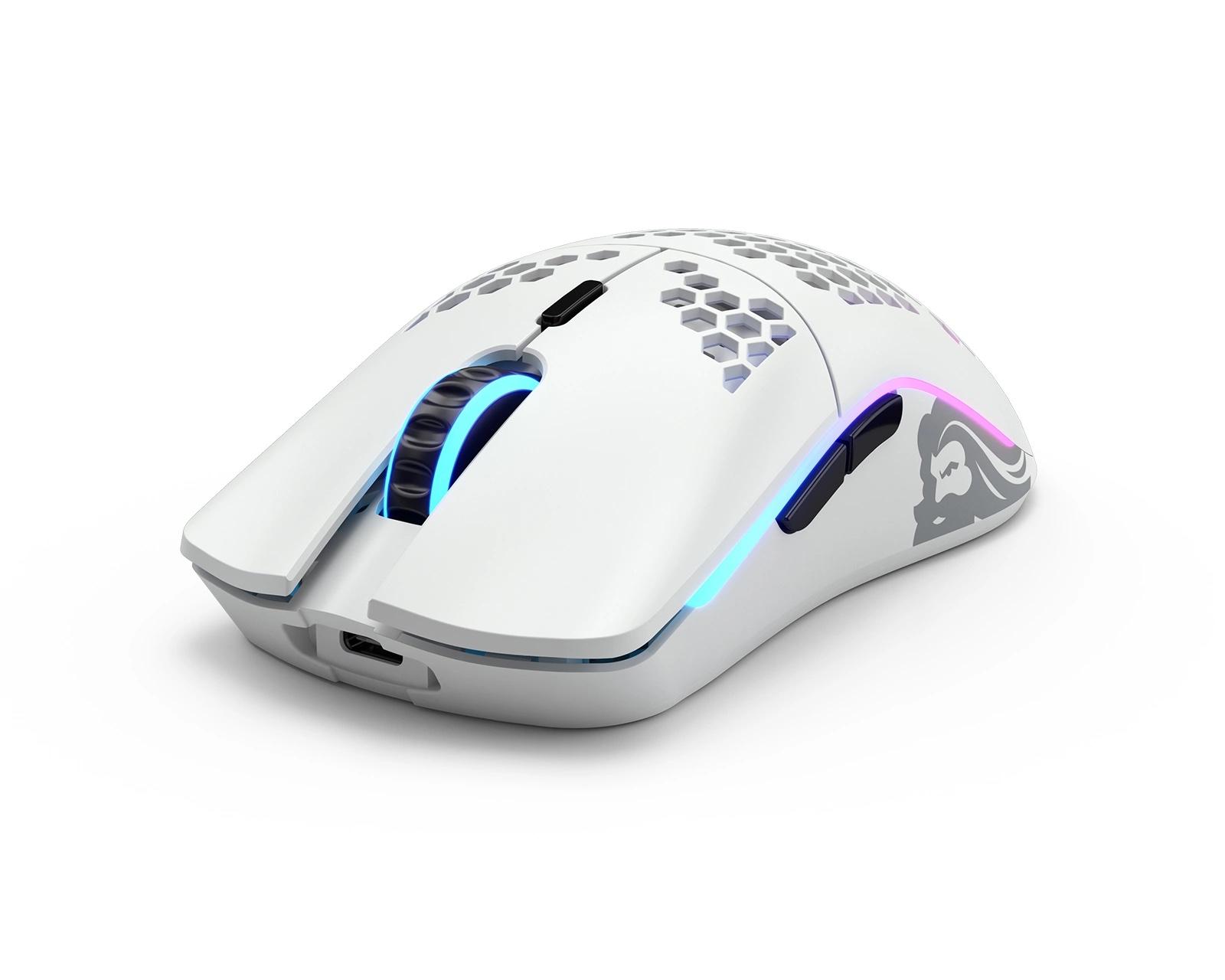 Геймърска мишка Glorious Model O Wireless Matte White