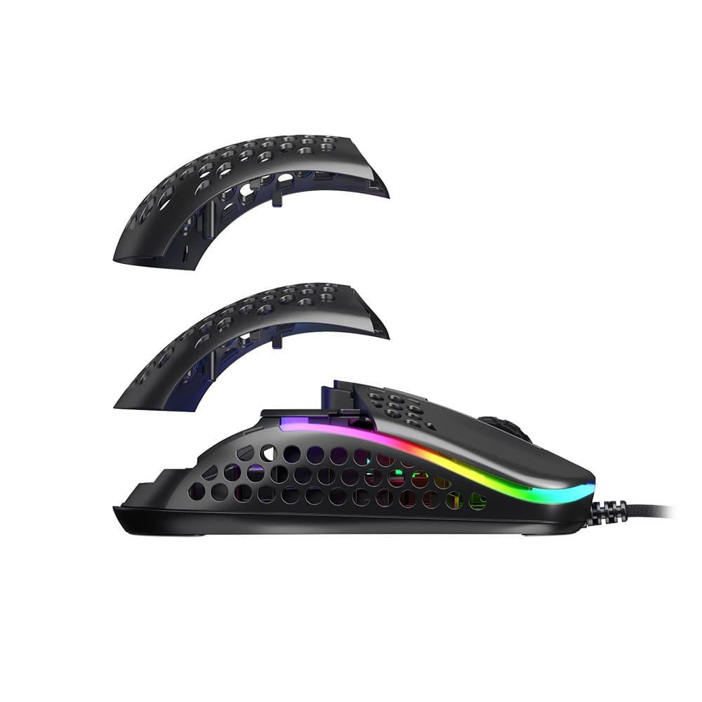 Геймърска мишка Xtrfy M42 Black RGB