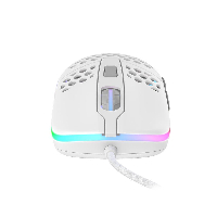 Геймърска мишка Xtrfy M42 White RGB