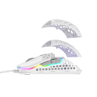 Геймърска мишка Xtrfy M42 White RGB