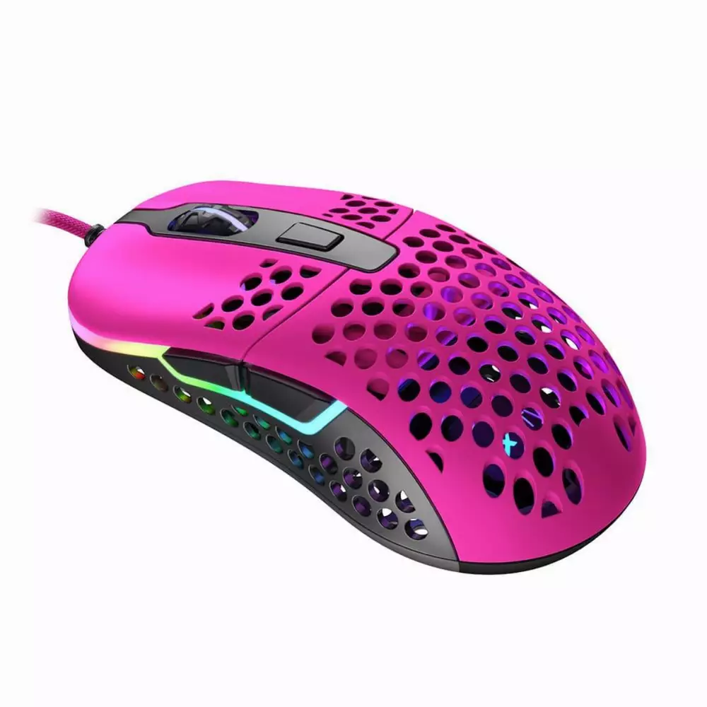 Геймърска мишка Xtrfy M42 Pink RGB Розов