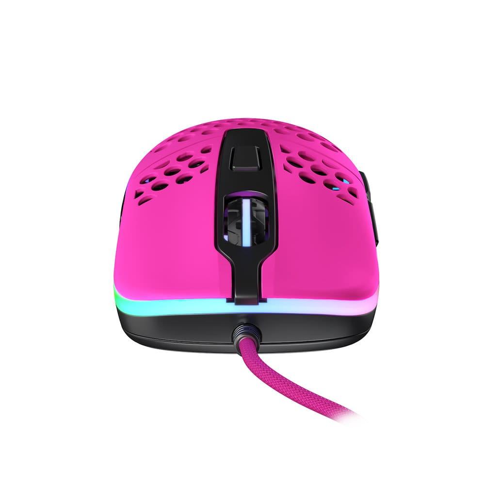 Геймърска мишка Xtrfy M42 Pink RGB Розов