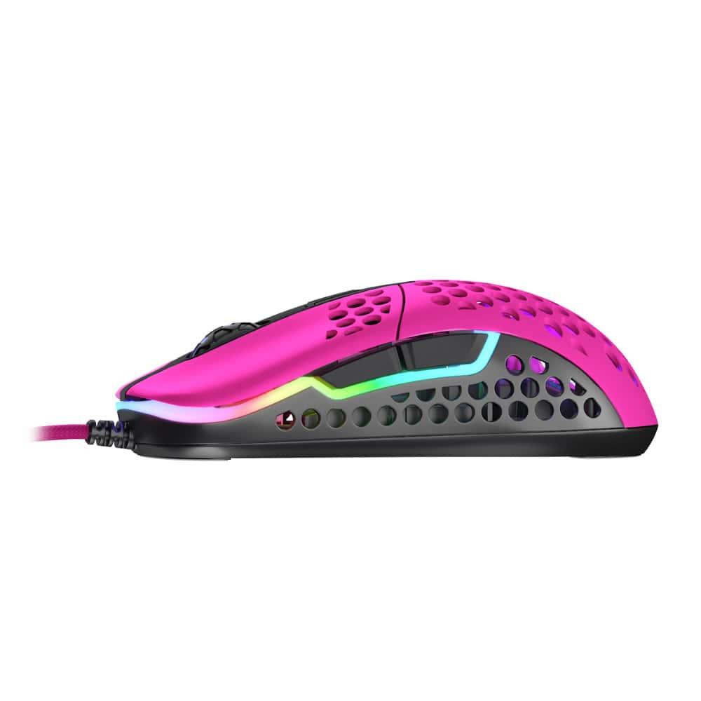 Геймърска мишка Xtrfy M42 Pink RGB Розов