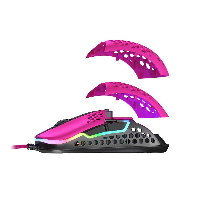 Геймърска мишка Xtrfy M42 Pink RGB Розов