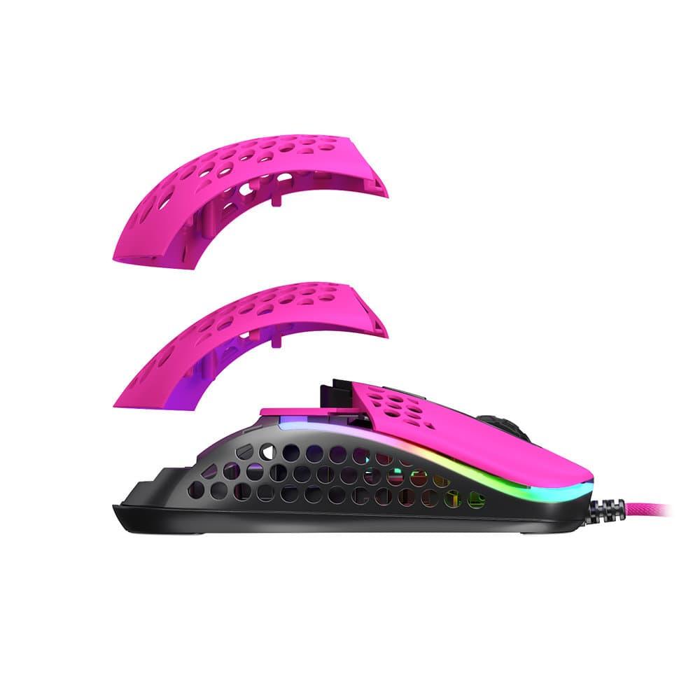 Геймърска мишка Xtrfy M42 Pink RGB Розов