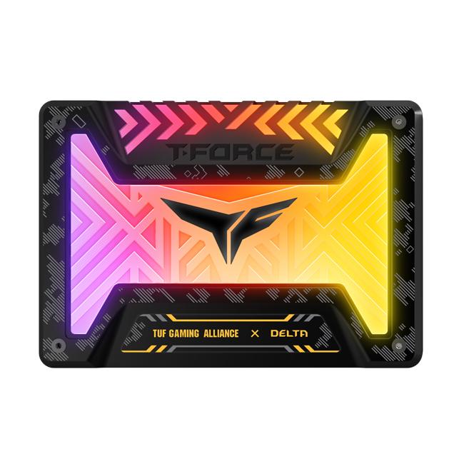 Диск SSD Team Group T-Force Delta TUF RGB 500GB Black