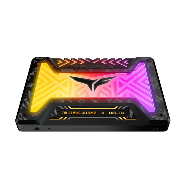 Диск SSD Team Group T-Force Delta TUF RGB 500GB Black