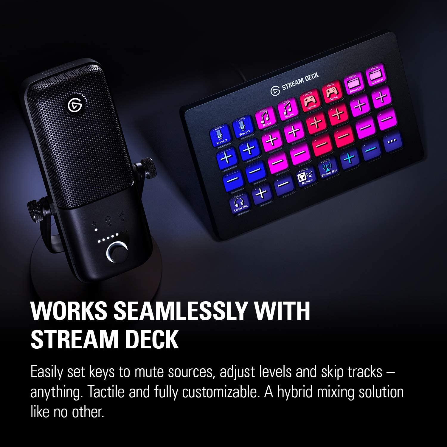 Микрофон Elgato Wave 3 Black - 10MAB9901