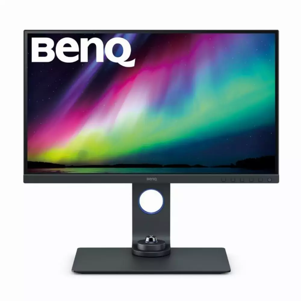 Монитор BenQ SW270C, IPS&lrm;, 27 inch, Wide, WQHD, HDMI, DP, USB-C, USB Hub, Card Reader, Черен