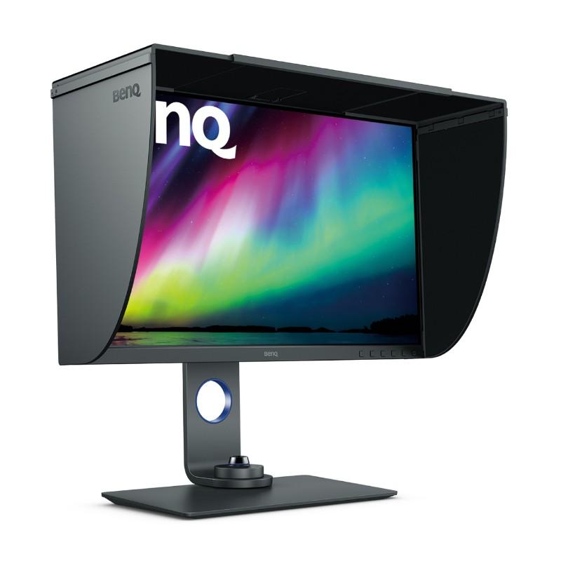 Οθόνη BenQ SW270C, IPS‎, 27 ίντσες, Wide, WQHD, HDMI, DP, USB-C, USB Hub, Card Reader, Μαύρο