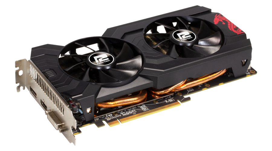 Видео карта PowerColor Red Dragon Radeon RX 570 4GB