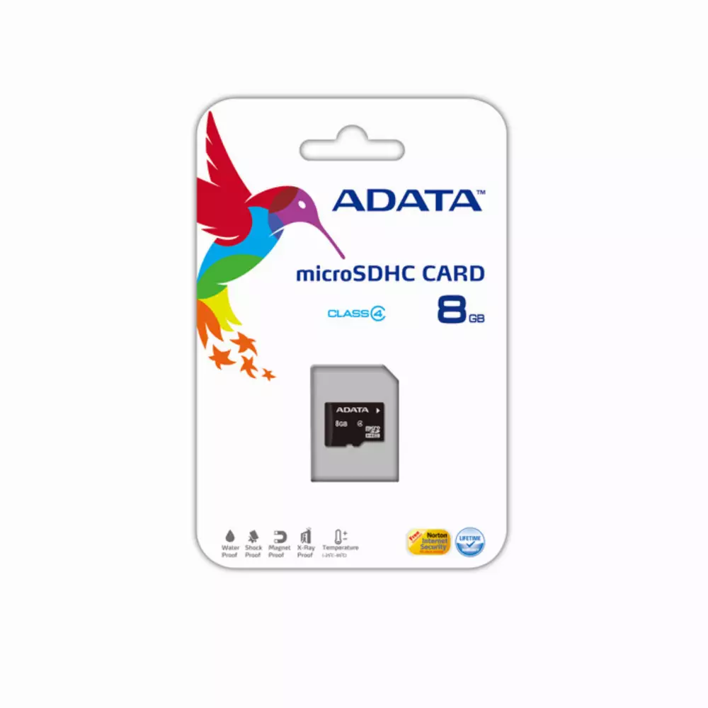 Карта памет ADATA 8GB SDMICRO CL4
