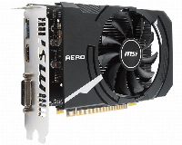 Видео карта MSI GeForce GTX 1050Ti AERO ITX 4G OCV1