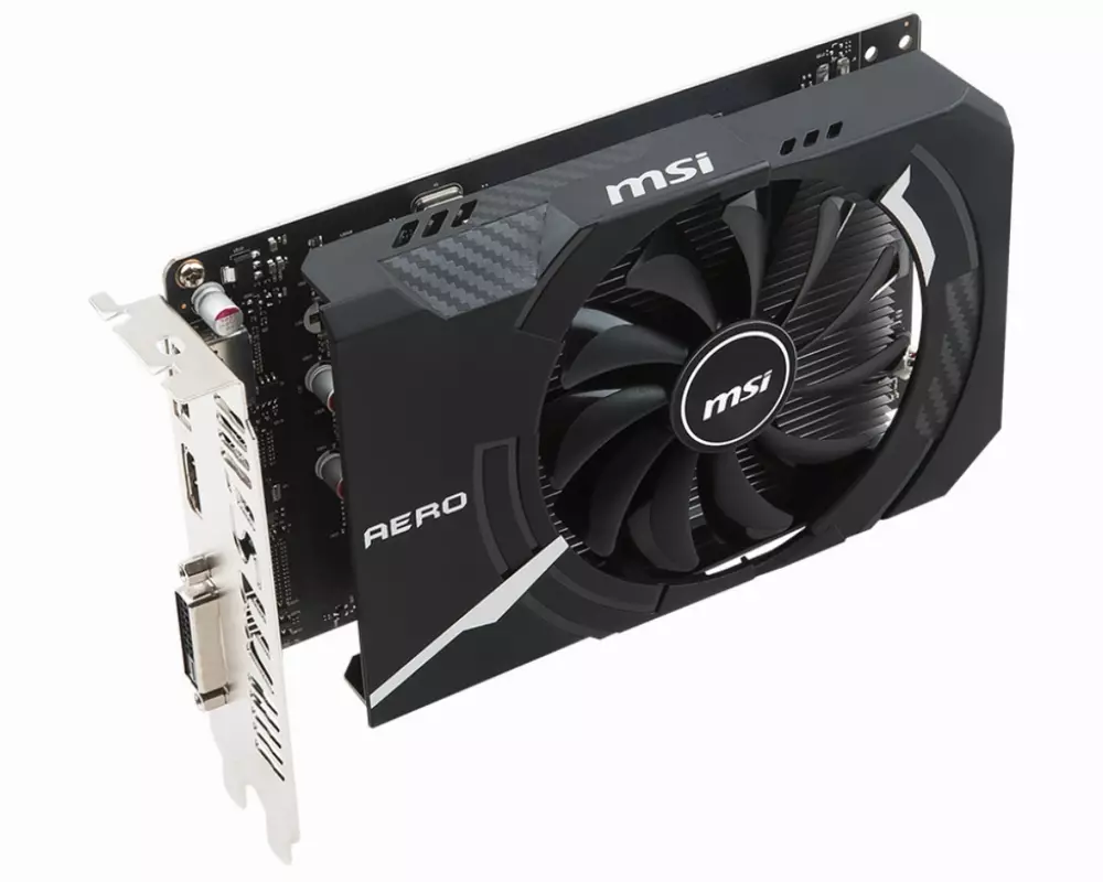 Видео карта MSI GeForce GTX 1050Ti AERO ITX 4G OCV1