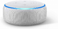 Преносима смарт тонколона Amazon Echo Dot 3 Charcoal, гласов асистент, White