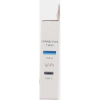 Адаптер HAMA USB-A мъжко - USB-C женско, USB 3.2 Gen 1, 5 Gbit/s, Черен