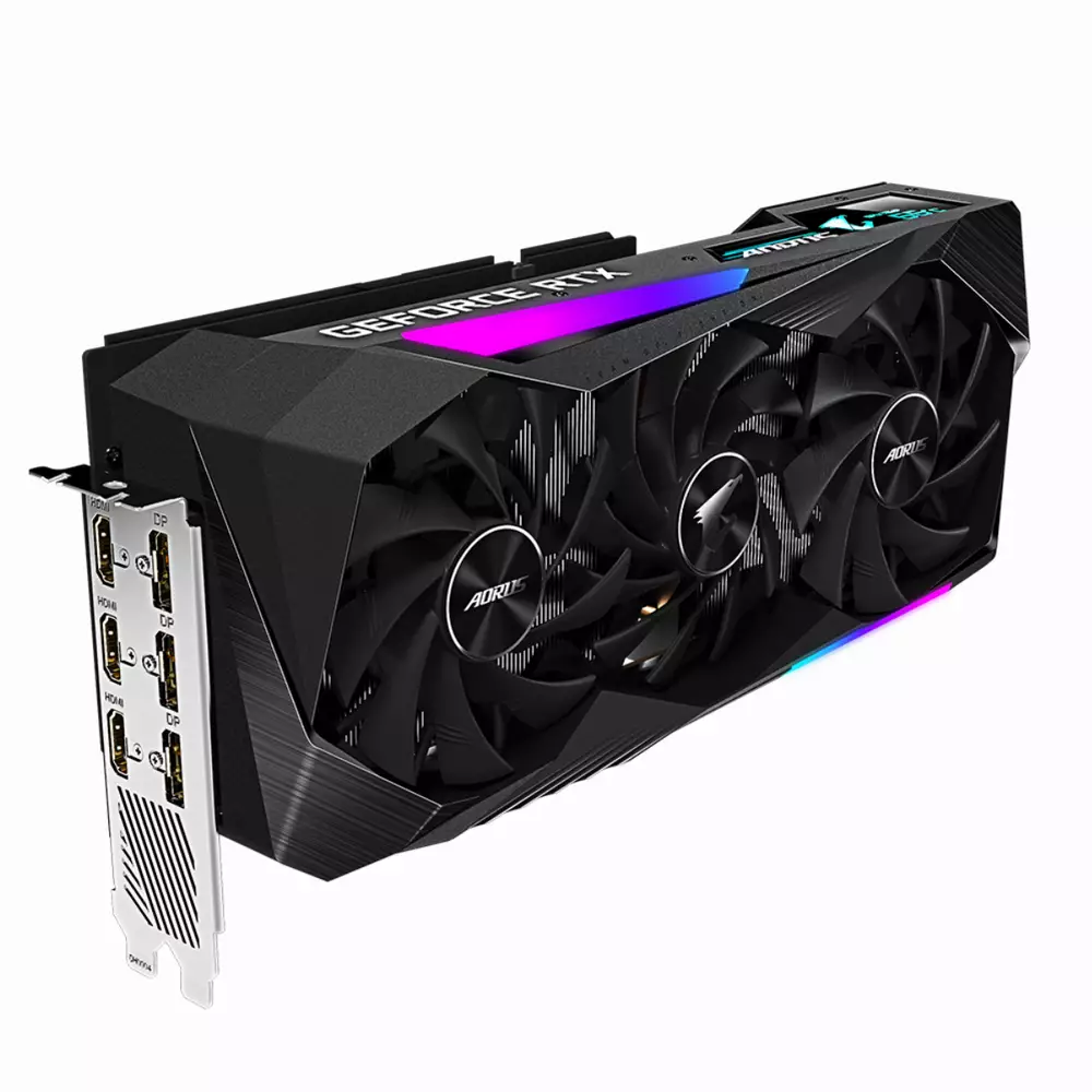 Видео карта GIGABYTE GeForce RTX 3070 AORUS MASTER 8GB GDDR6